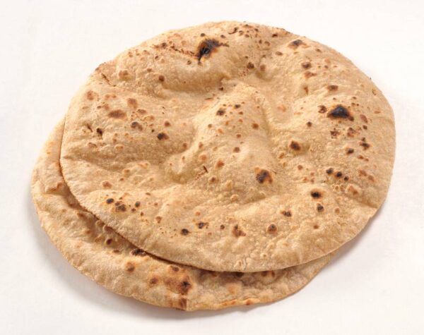 100% Whole Wheat Roti (stone ground)
