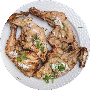 Achari Chicken bone-in