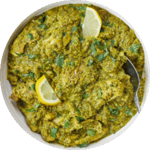 Hariyali Chicken bone-in