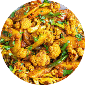 Aloo Gobi (Potato & Cauliflower) (Regular/Jain)